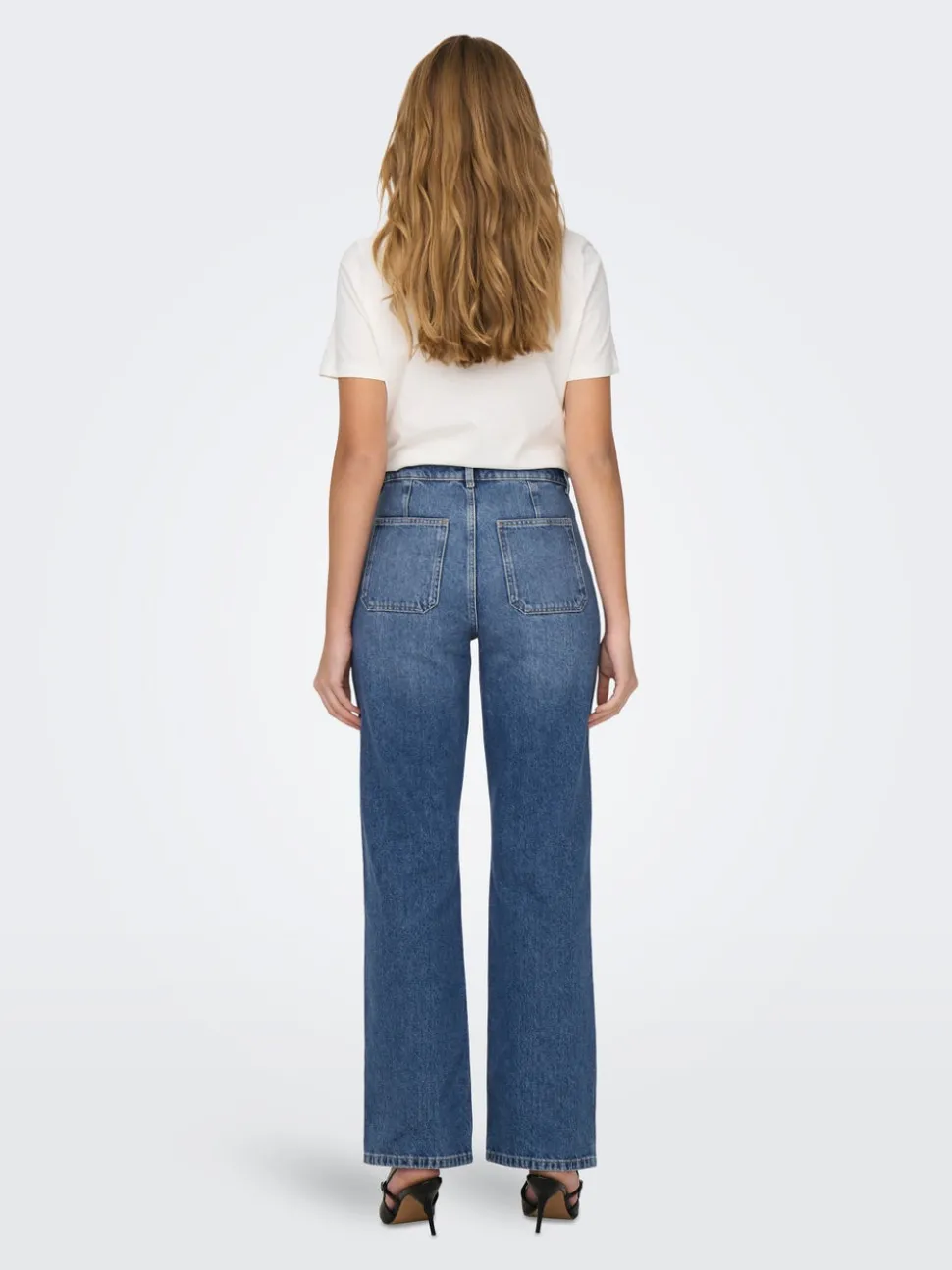 JDYMAYA Høy midje Wide Leg Fit Jeans