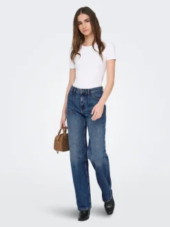 JDYMAYA Høy midje Wide Leg Fit Jeans
