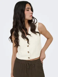 JDYMILAN Lin Skreddersydd vest