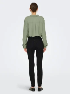 JDYMOON Høy midje Skinny Fit Ankellengde Jeans