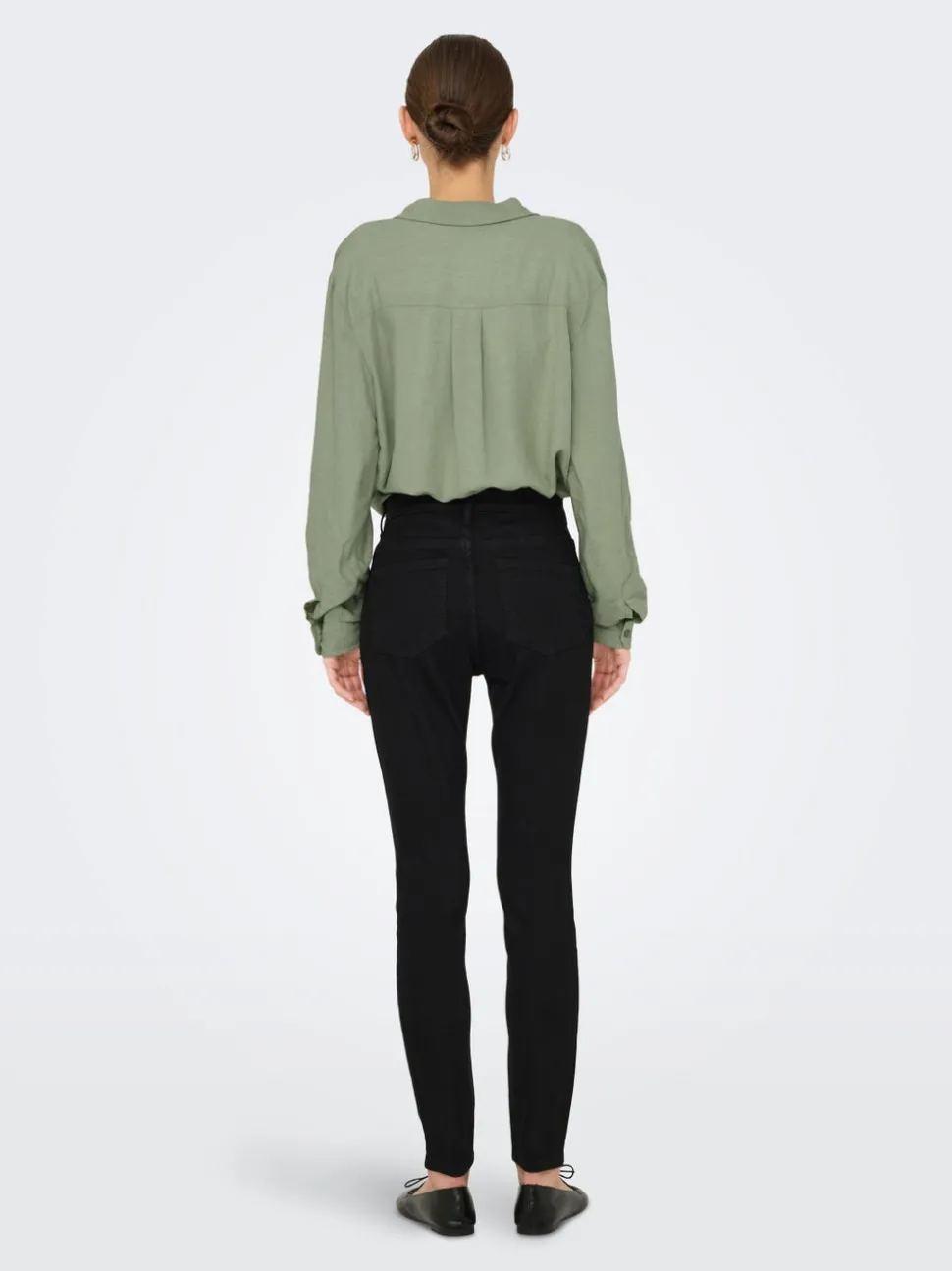 JDYMOON Høy midje Skinny Fit Ankellengde Jeans