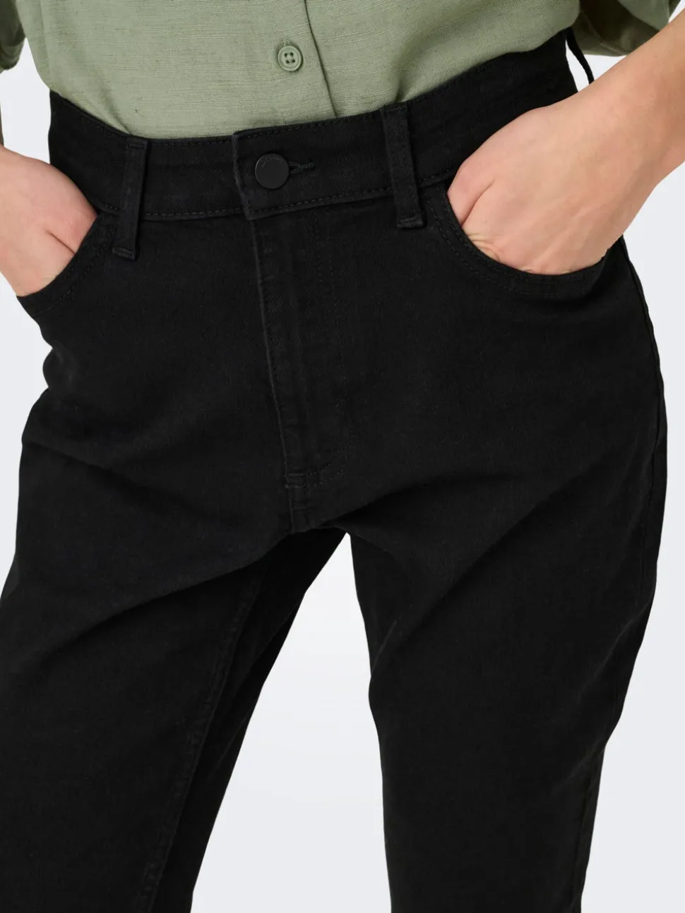 JDYMOON Høy midje Skinny Fit Ankellengde Jeans