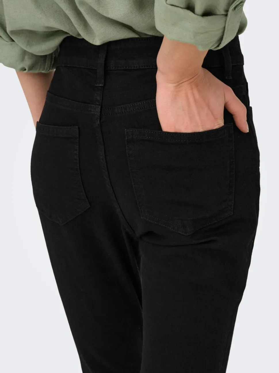 JDYMOON Høy midje Skinny Fit Ankellengde Jeans
