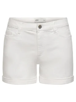 JDYMOON Middels høy midje Regular Fit Denimshorts