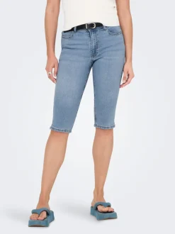 JDYMOON Middels høy midje Skinny Fit capri Jeans