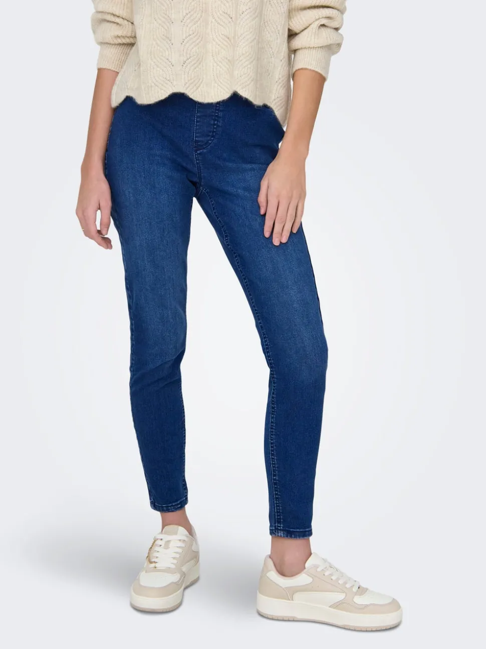 JDYNALINA Høy midje Slim Fit Jeggings
