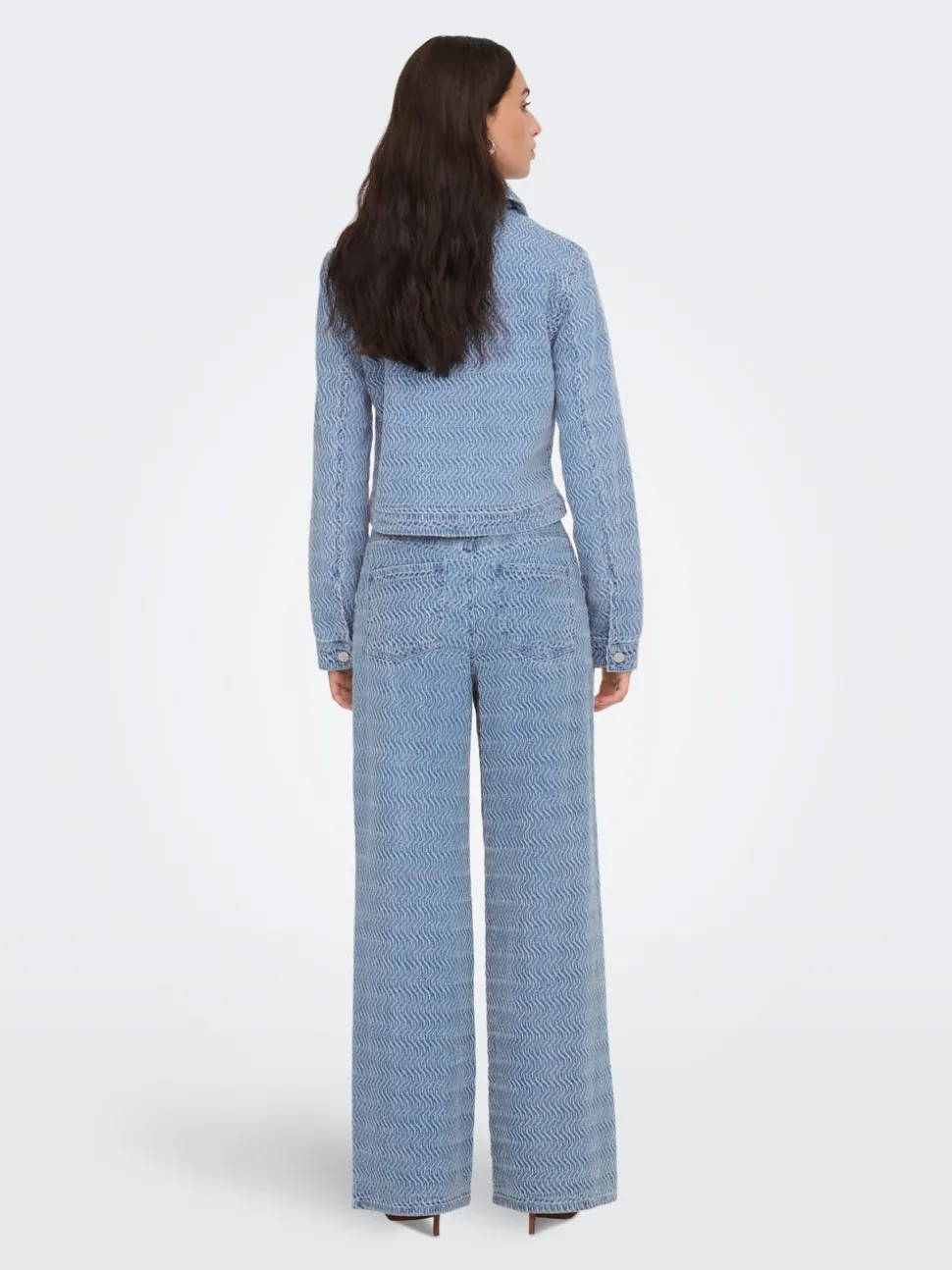 JDYNICO Høy midje Wide Leg Fit Jeans
