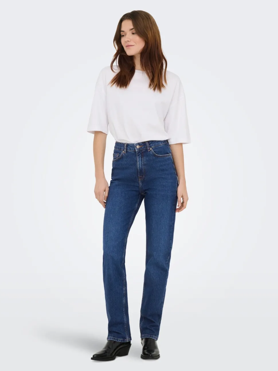 JDYPETRA Høy midje Straight Fit Jeans
