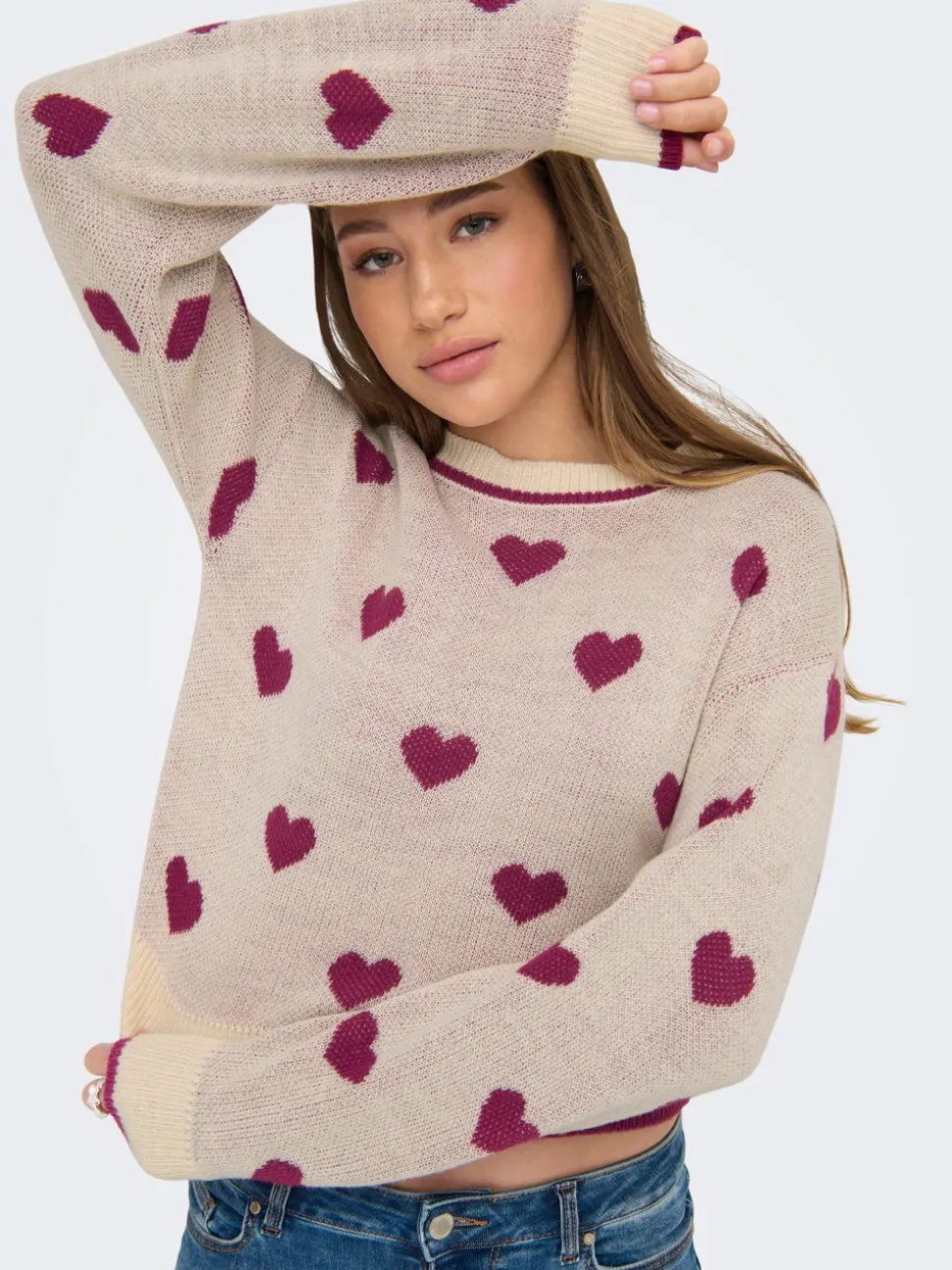 JDYROMANCE Strikkegenser