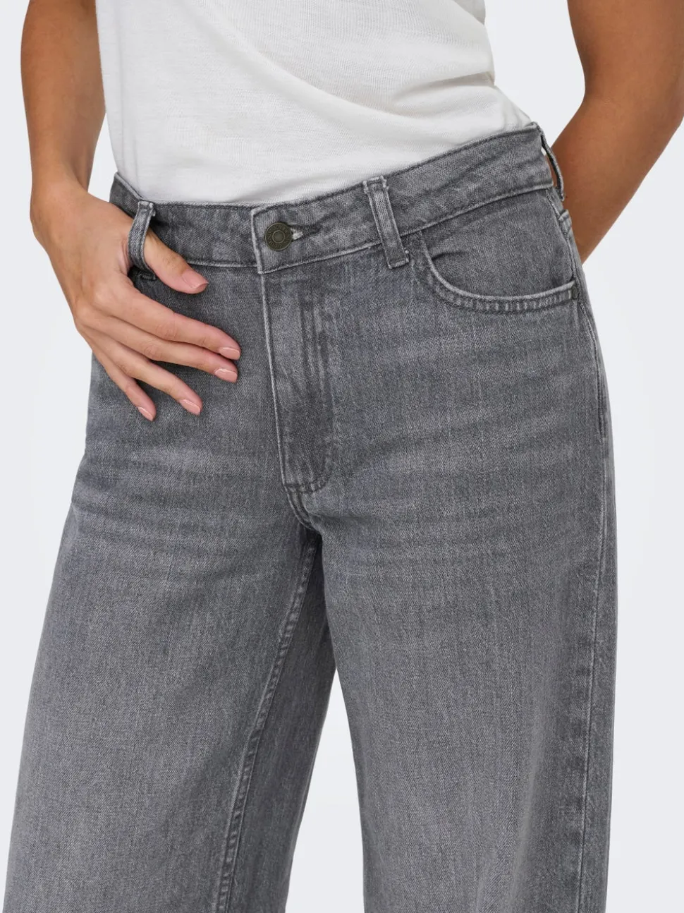 JDYRUBY Middels høy midje Loose fit Jeans