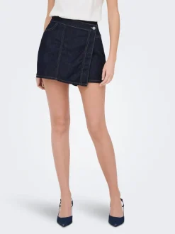 JDYSANSA Denimskjørt Kort skjørt