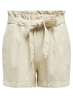 JDYSAY Middels høy midje Regular Fit Lin Shorts