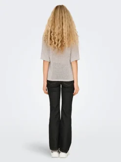 JDYSHINE Strikket T-skjorte
