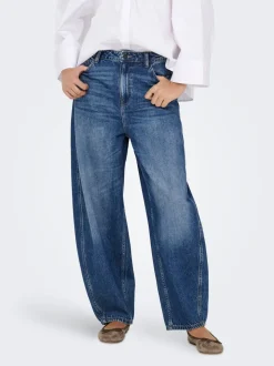 JDYSUSIE Middels høy midje Barrel-passform Jeans