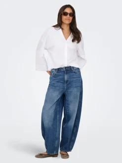 JDYSUSIE Middels høy midje Barrel-passform Jeans