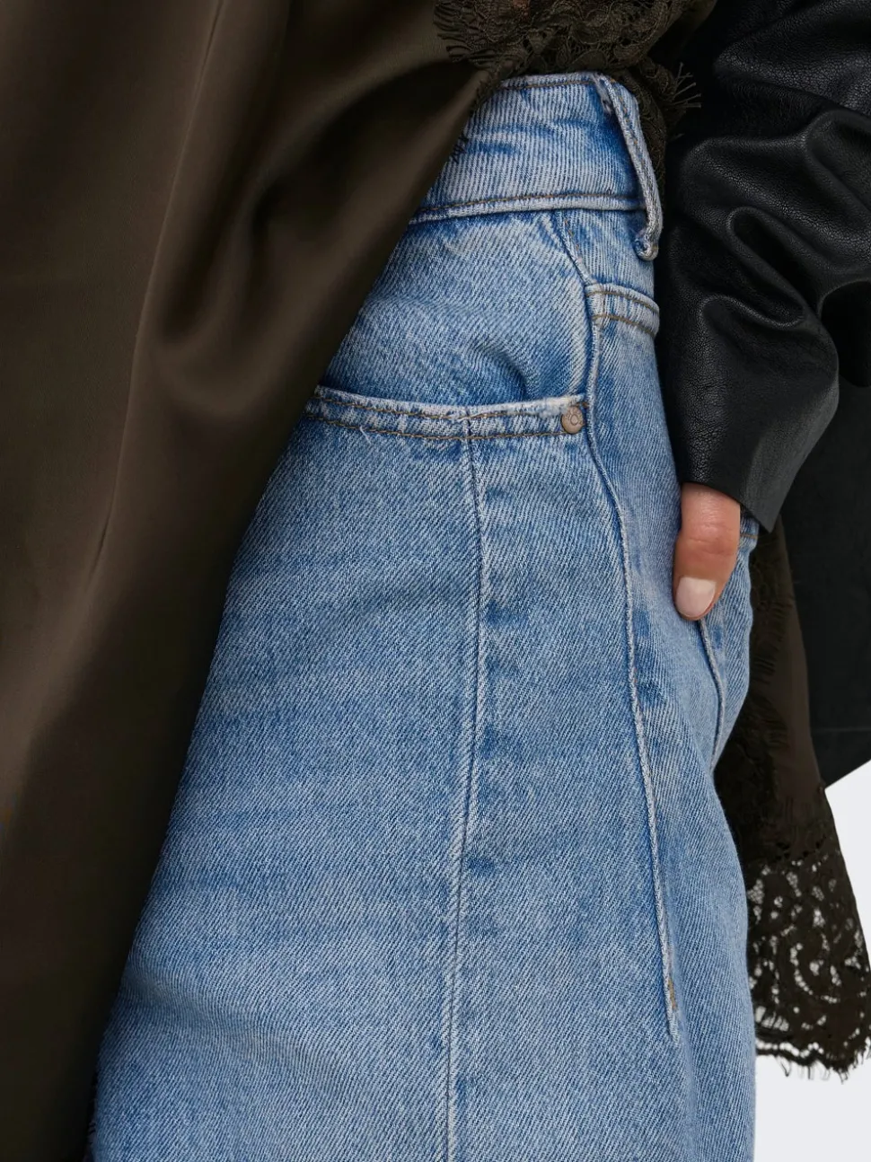 JDYSUSIE Middels høy midje Barrel-passform Jeans