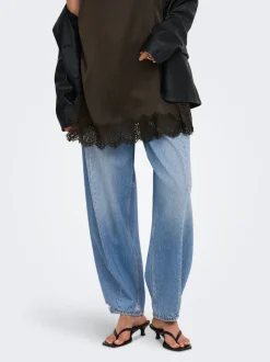 JDYSUSIE Middels høy midje Barrel-passform Jeans