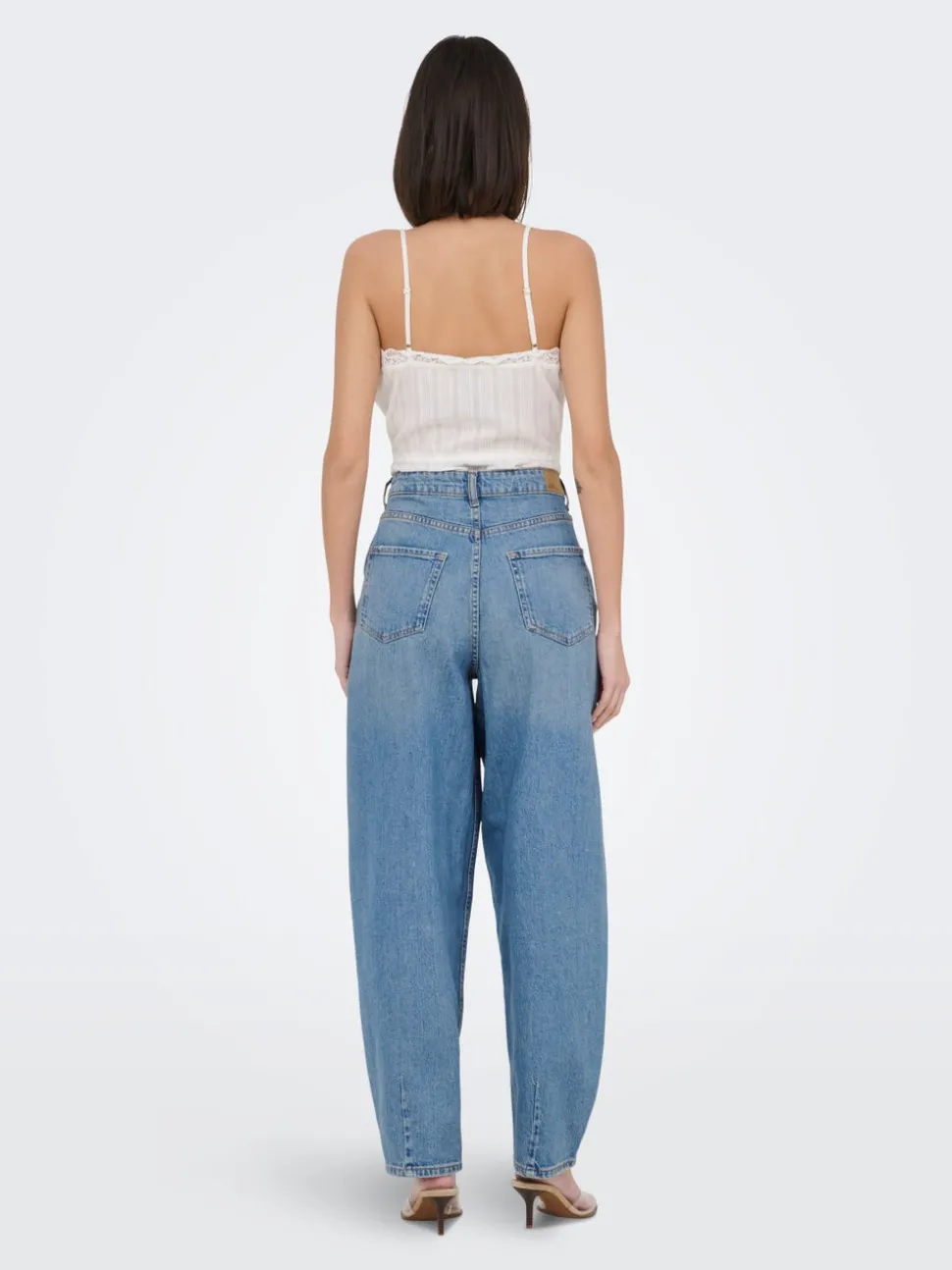 JDYSUSIE Middels høy midje Barrel-passform Jeans