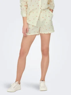 JDYTHEIS Middels høy midje Regular Fit Paperbag-shorts