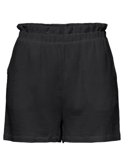 JDYTHEIS Middels høy midje Regular Fit Paperbag-shorts