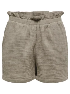 JDYTHEIS Middels høy midje Regular Fit Paperbag-shorts