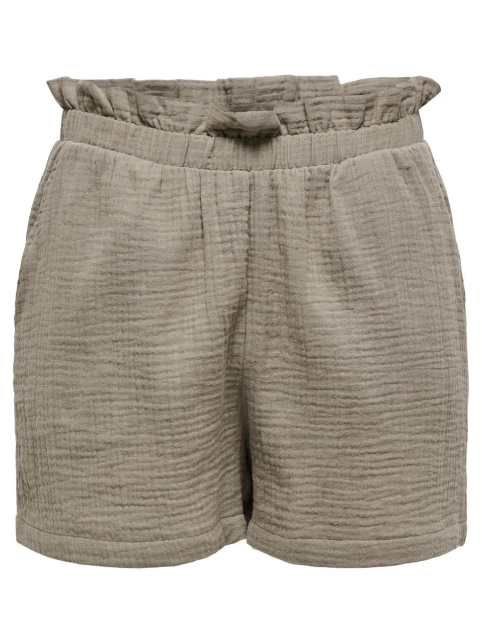 JDYTHEIS Middels høy midje Regular Fit Paperbag-shorts