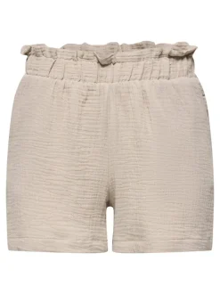 JDYTHEIS Middels høy midje Regular Fit Paperbag-shorts