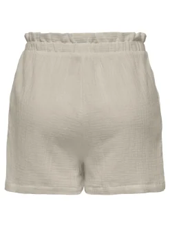 JDYTHEIS Middels høy midje Regular Fit Paperbag-shorts