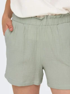 JDYTHEIS Middels høy midje Regular Fit Paperbag-shorts