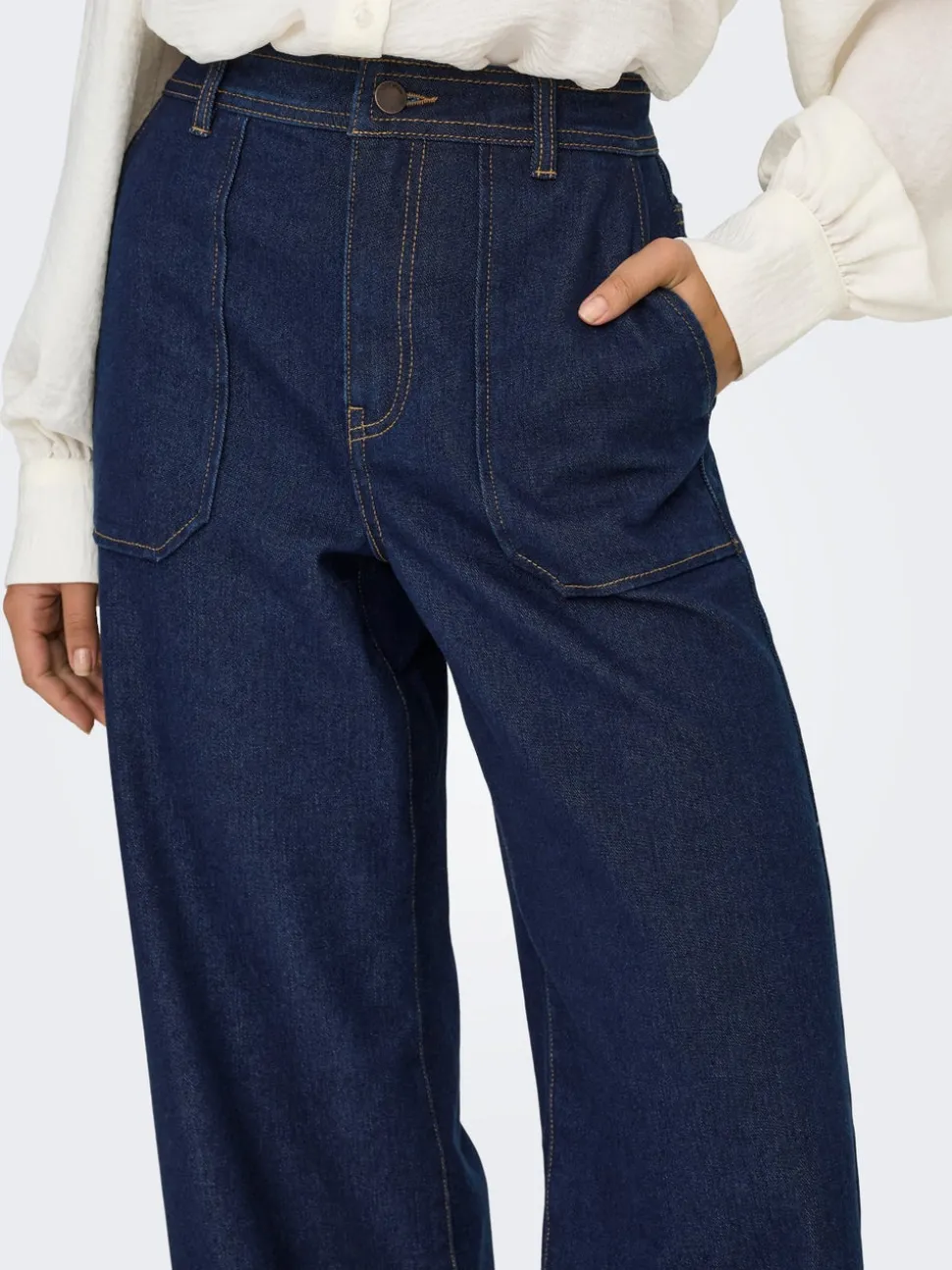 JDYVANNII Høy midje Wide Leg Fit Jeans