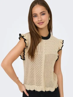 JDYVIOLET Strikkegenser