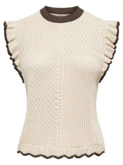 JDYVIOLET Strikkegenser