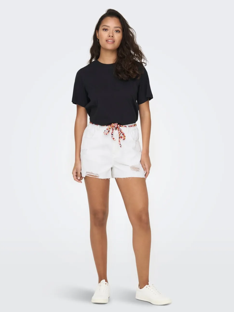 JDYZIGGA Høy midje Loose fit Denimshorts