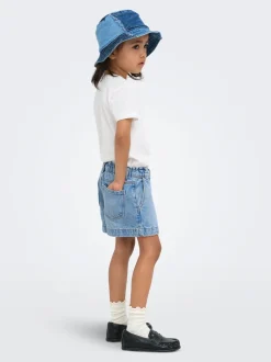 KMGCOMET Middels høy midje Wide Leg Fit Denimshorts
