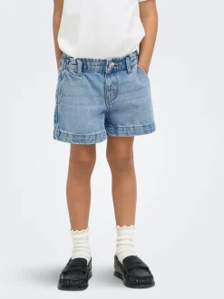 KMGCOMET Middels høy midje Wide Leg Fit Denimshorts