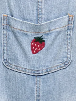 KMGLUCY Straight Fit Selebukser i denim