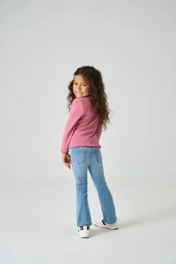 KMGROYAL Middels høy midje Flared Fit Jeans