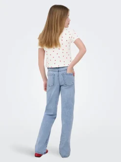 KOGBLAIR Middels høyt snitt Wide Leg Fit Jeans