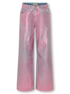 KOGCOBAIN Wide Leg Fit Ankellengde Jeans
