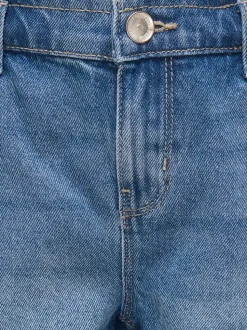 KOGCOMET Middels høy midje Wide Leg Fit Denimshorts