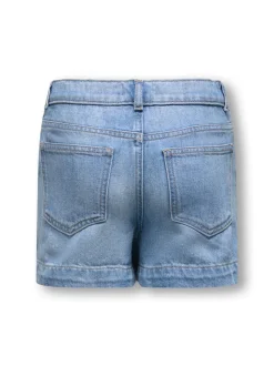 KOGCOMET Middels høy midje Wide Leg Fit Denimshorts