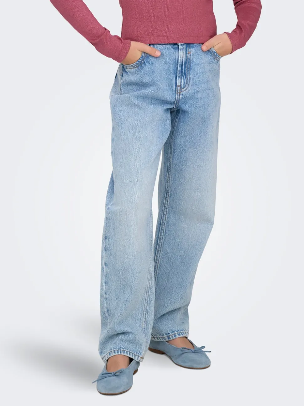 KOGDAD Middels høy midje Straight Fit Jeans