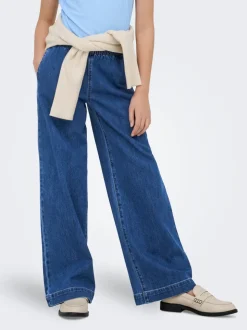 KOGDEIA Høy midje Wide Leg Fit Jeans