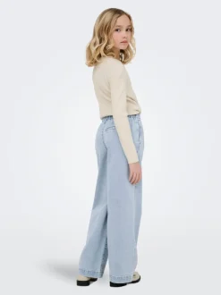 KOGDEIA Høy midje Wide Leg Fit Jeans