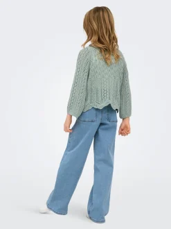 KOGFREE Middels høy midje Wide Leg Fit Jeans