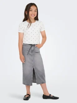 KOGGIANNA Denim Denimskjørt Midiskjørt