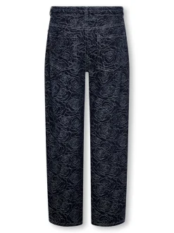 KOGGIANNA Middels høy midje Straight Fit Ankellengde Jeans