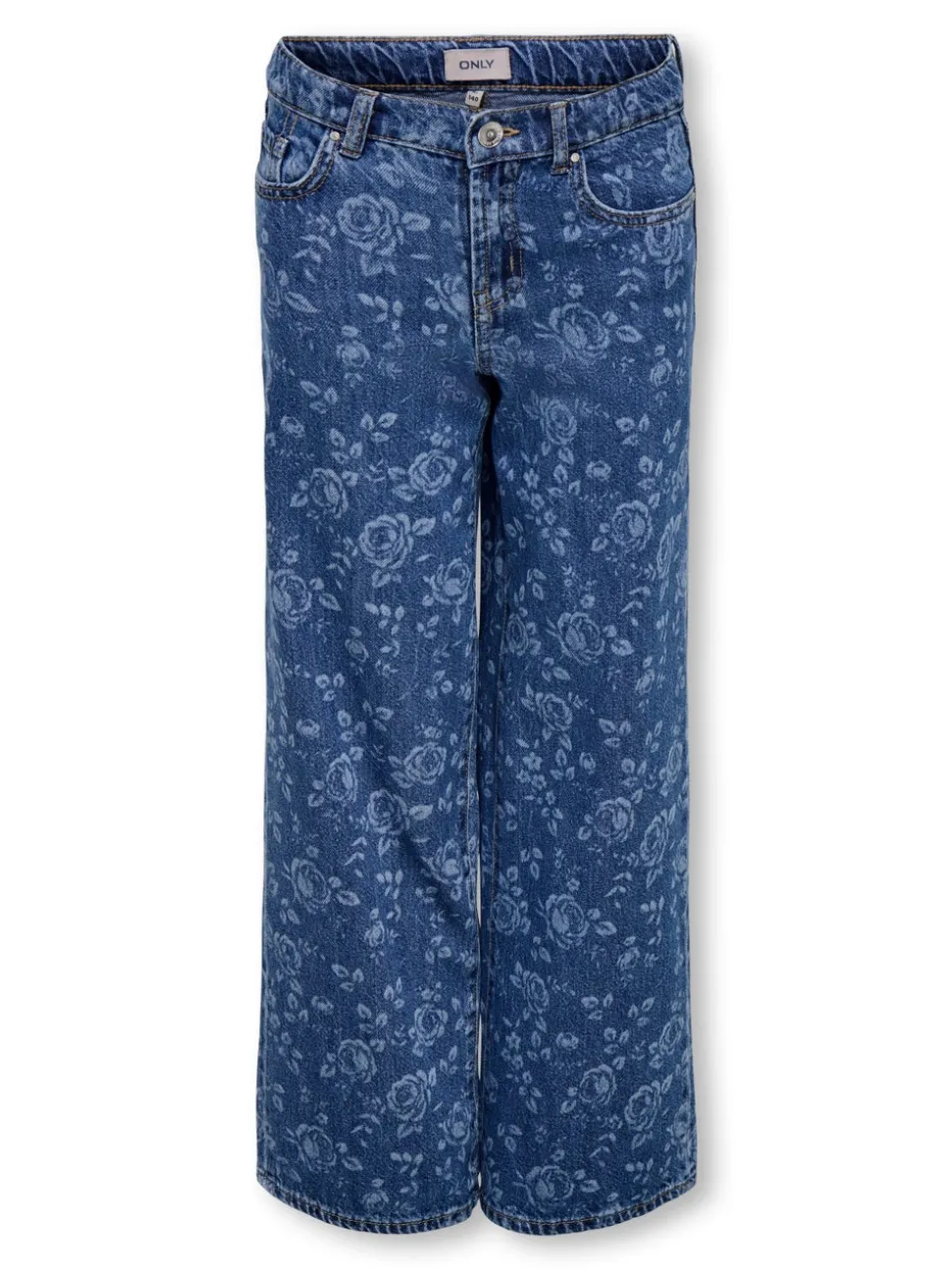 KOGHOPE Høy midje Wide Leg Fit Ankellengde Jeans