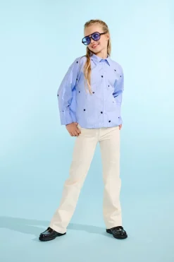 KOGJUICY Høy midje Wide Leg Fit Cropped Jeans