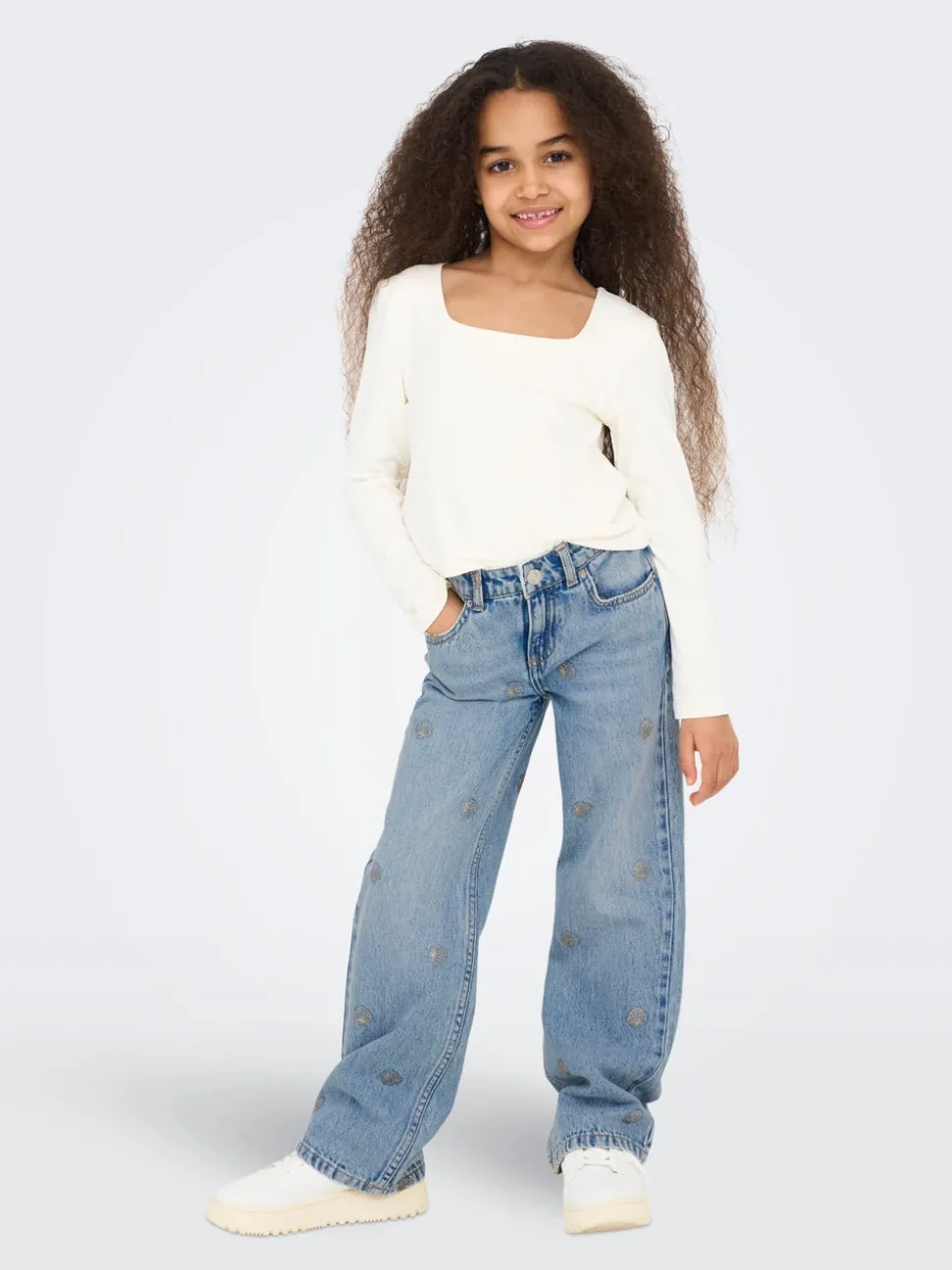 KOGJUICY Høy midje Wide Leg Fit Jeans